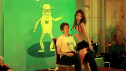 Hack Girl dancers at Open Hack Day Taiwan