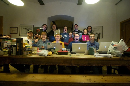 Group photo at the fort, by Cindy Li Group photo at the Fort